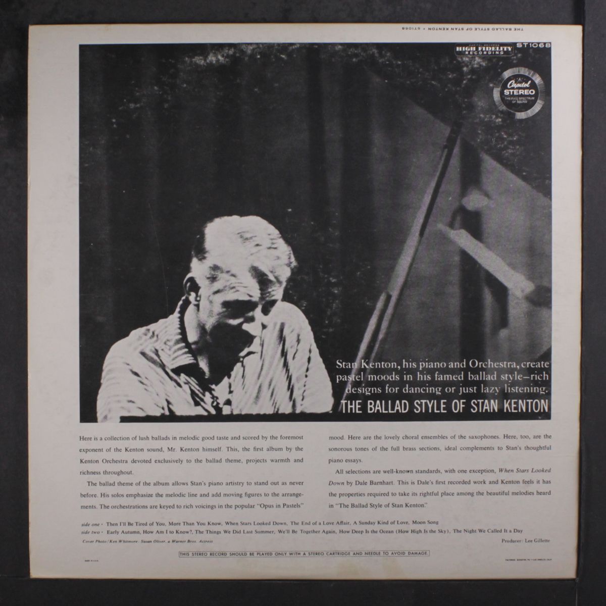 the ballad style of stan kenton by STAN KENTON