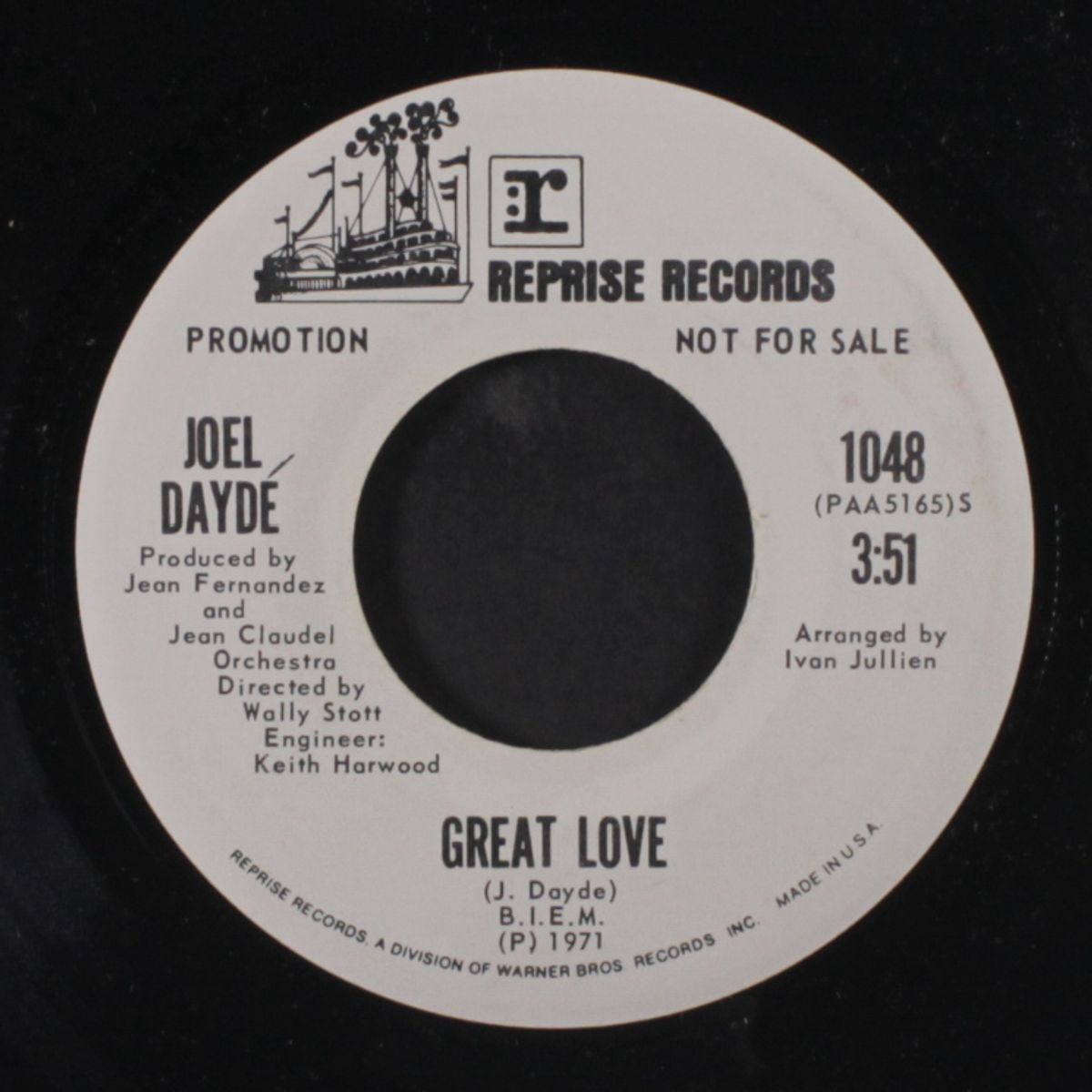 mammy blue / great love by JOEL DAYDE
