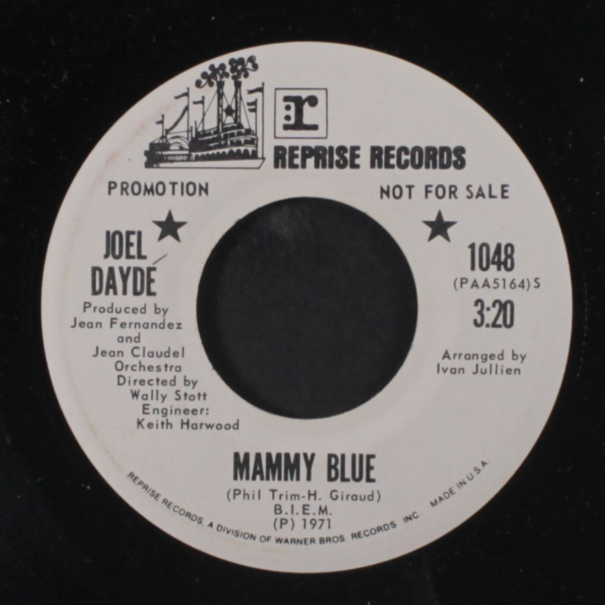 mammy blue / great love by JOEL DAYDE