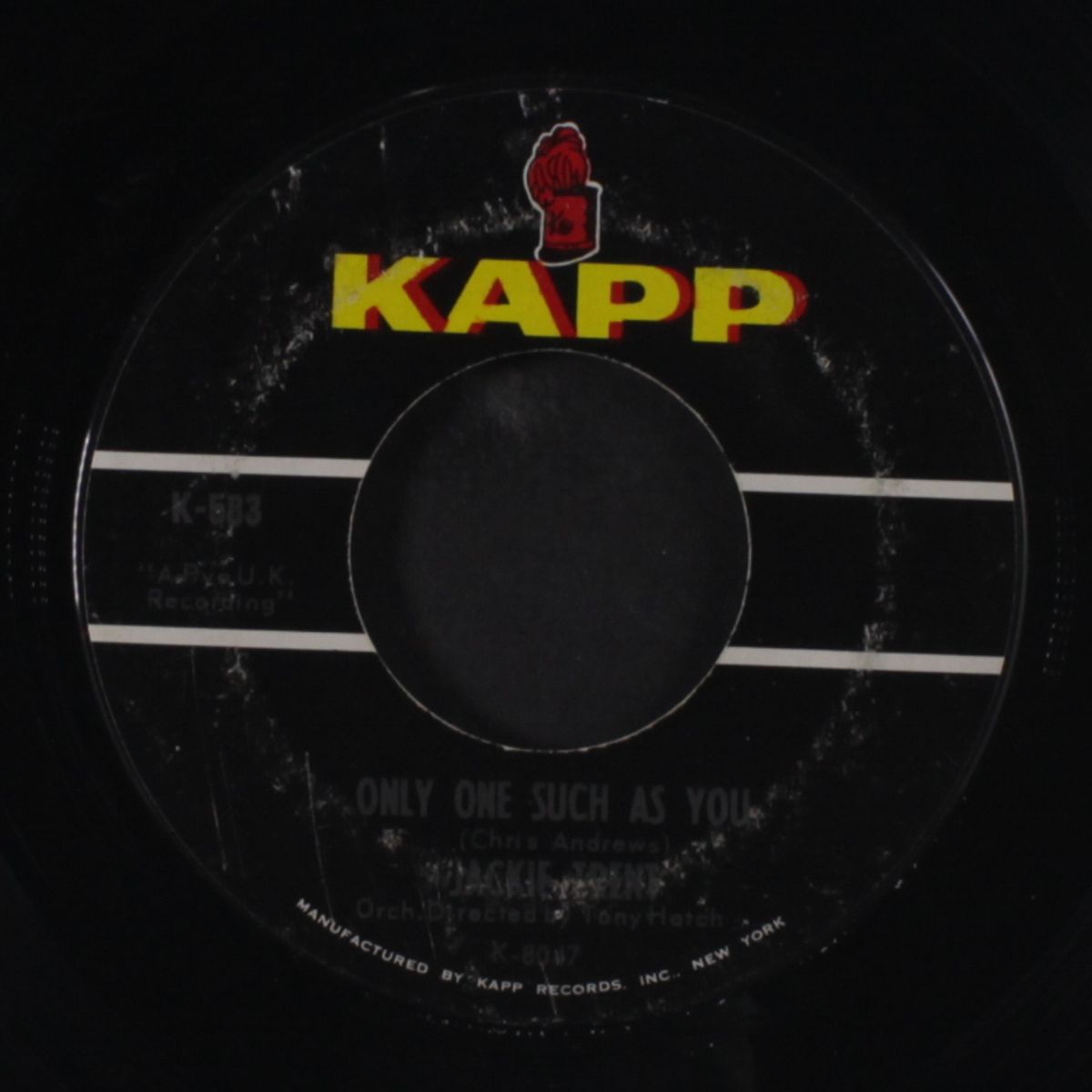 only one such as you / if you love me, really love me by JACKIE TRENT
