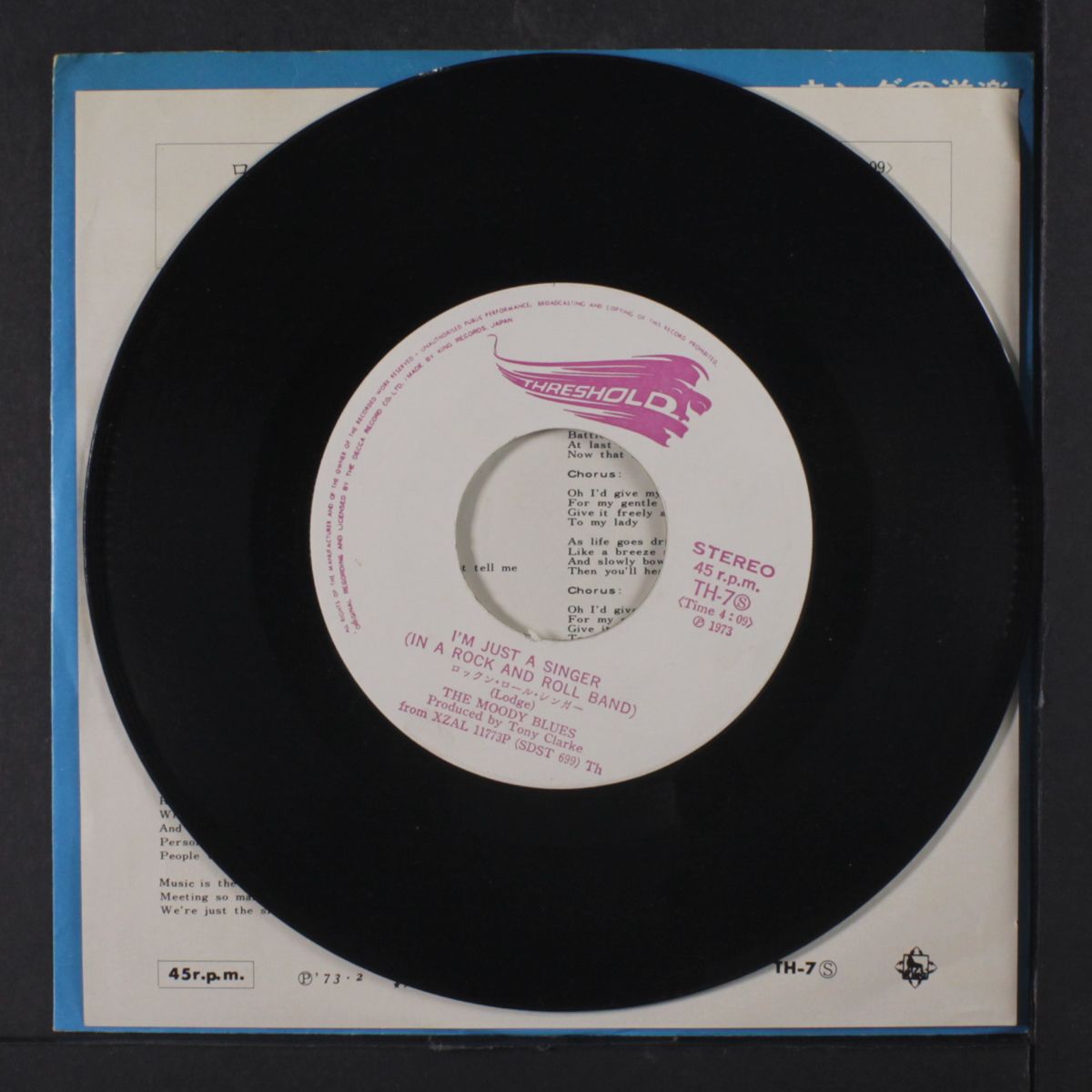 i'm just a singer by MOODY BLUES