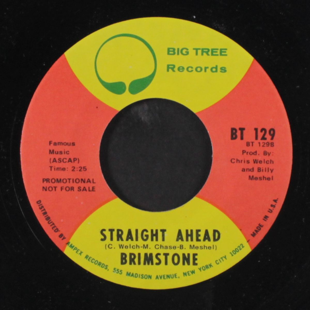 straight ahead / be a believer by BRIMSTONE