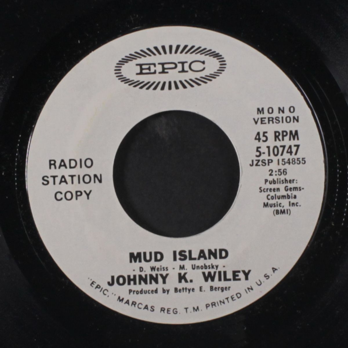 mud island / mono by JOHNNY K. WILEY