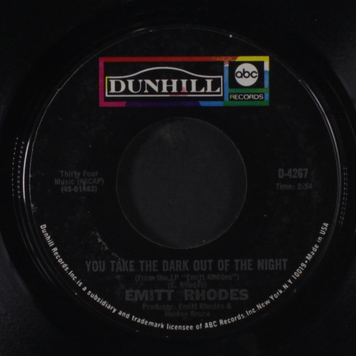 fresh as a daisy / you take the dark out of the night by EMITT RHODES