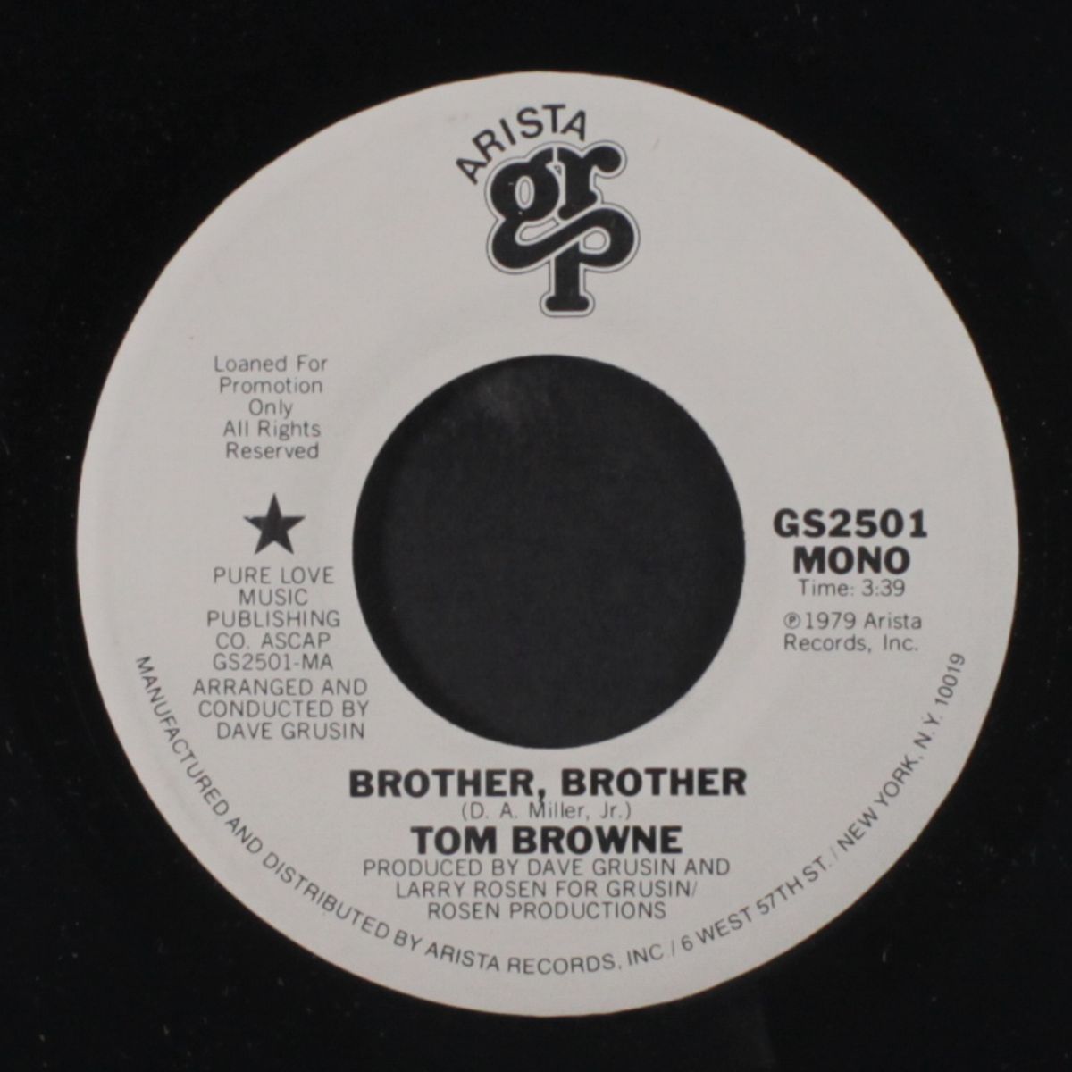 brother, brother / mono by TOM BROWNE