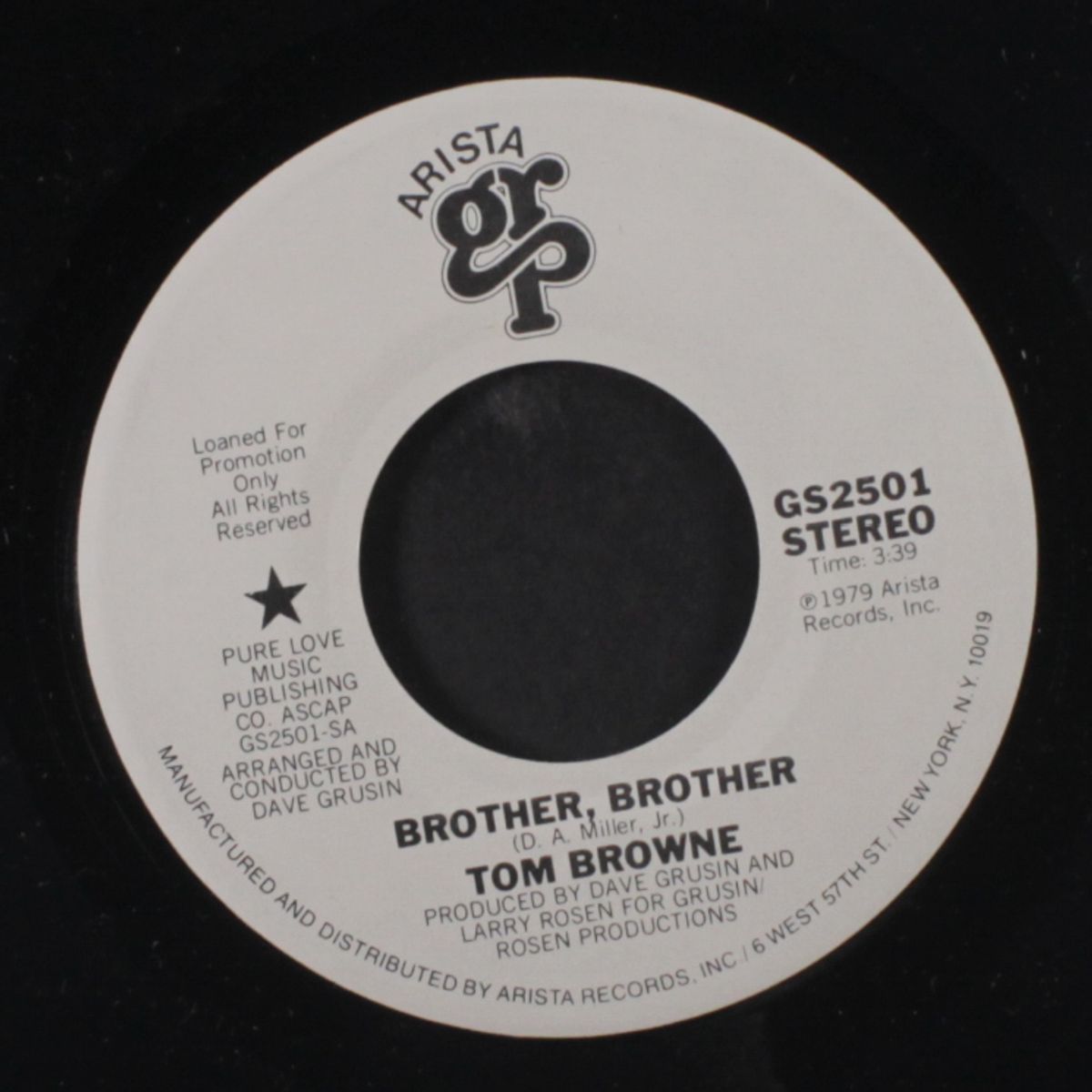 brother, brother / mono by TOM BROWNE