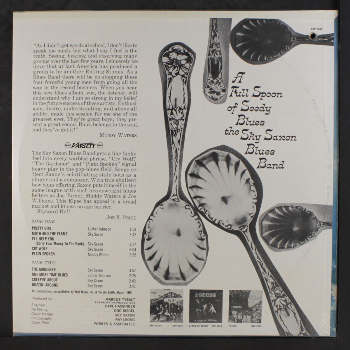 a full spoon of seedy blues75 by SKY SAXON BLUES BAND