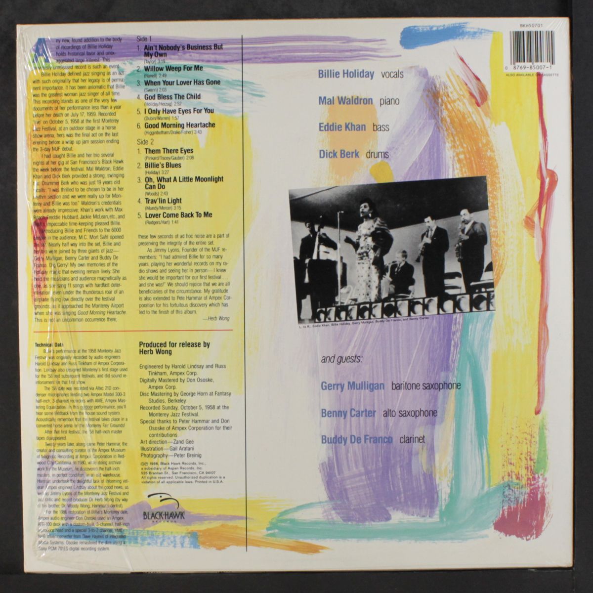 at monterey 1958 by BILLIE HOLIDAY