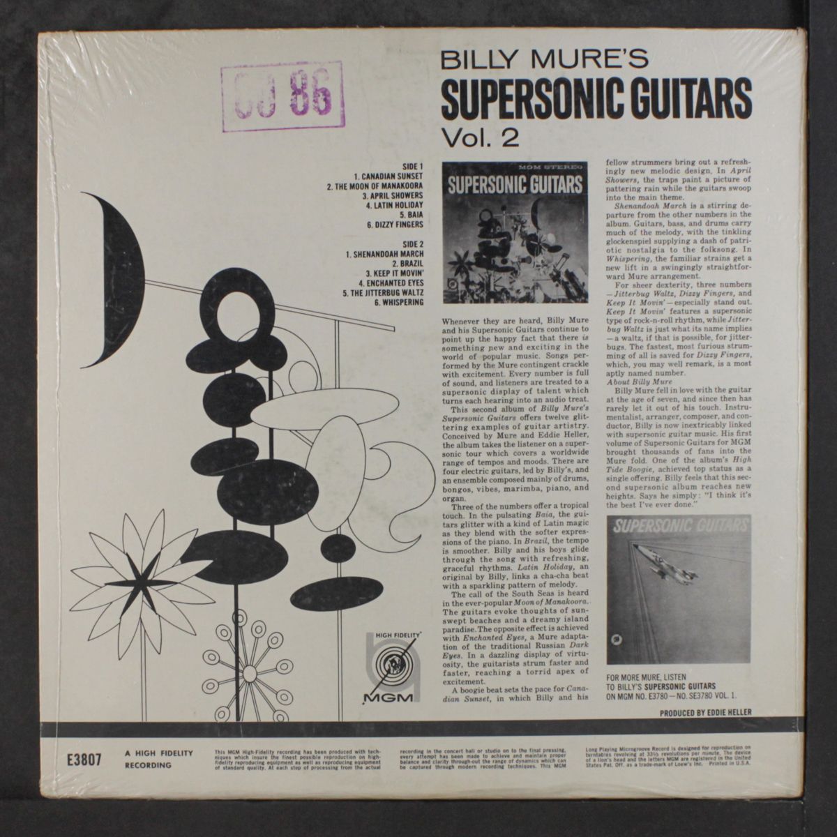 supersonic guitars, vol. 2 by BILLY MURE