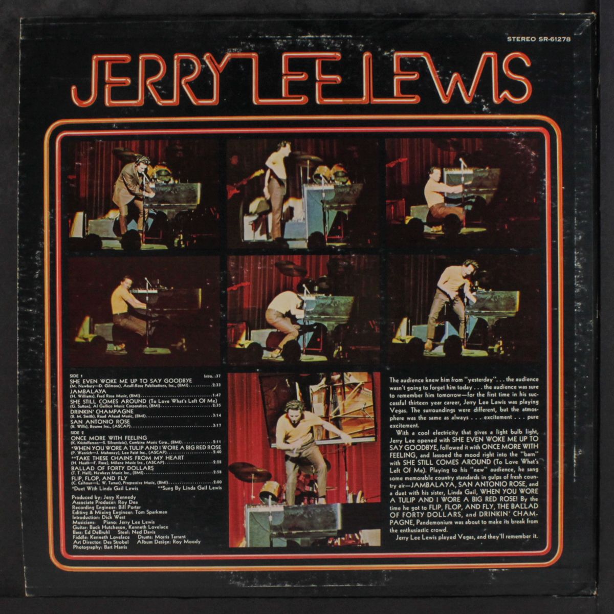 live at the international, las vegas by JERRY LEE LEWIS