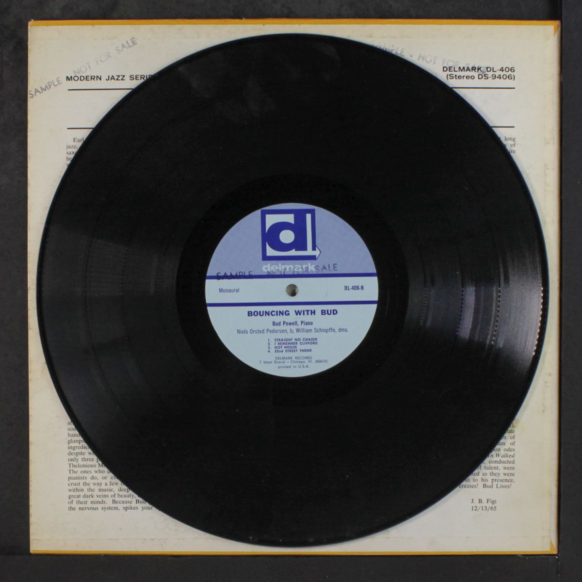 bouncing with bud by BUD POWELL