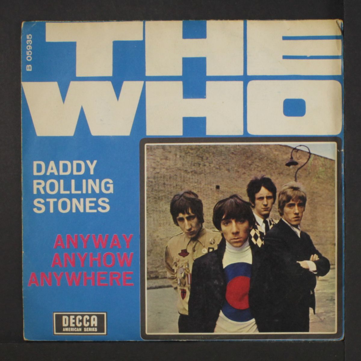anyway, anyhow, anywhere / daddy rolling stone by WHO