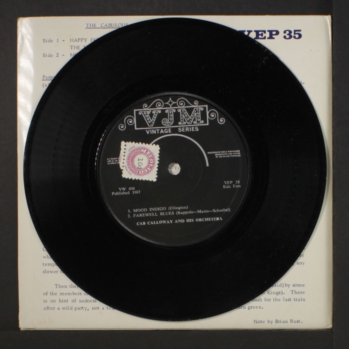 cabulous calloway by CAB CALLOWAY