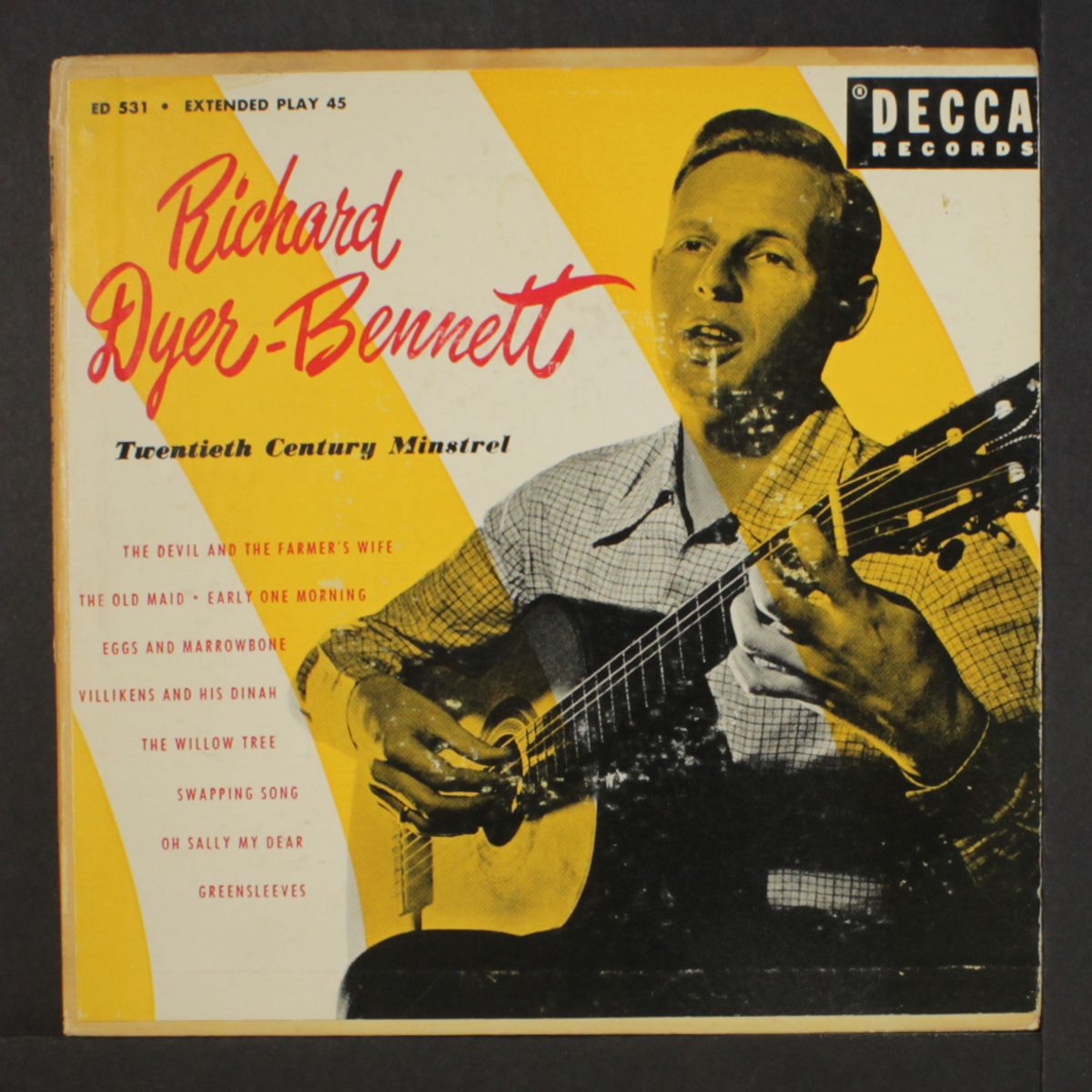 twentieth century minstrel by RICHARD DYER-BENNETT