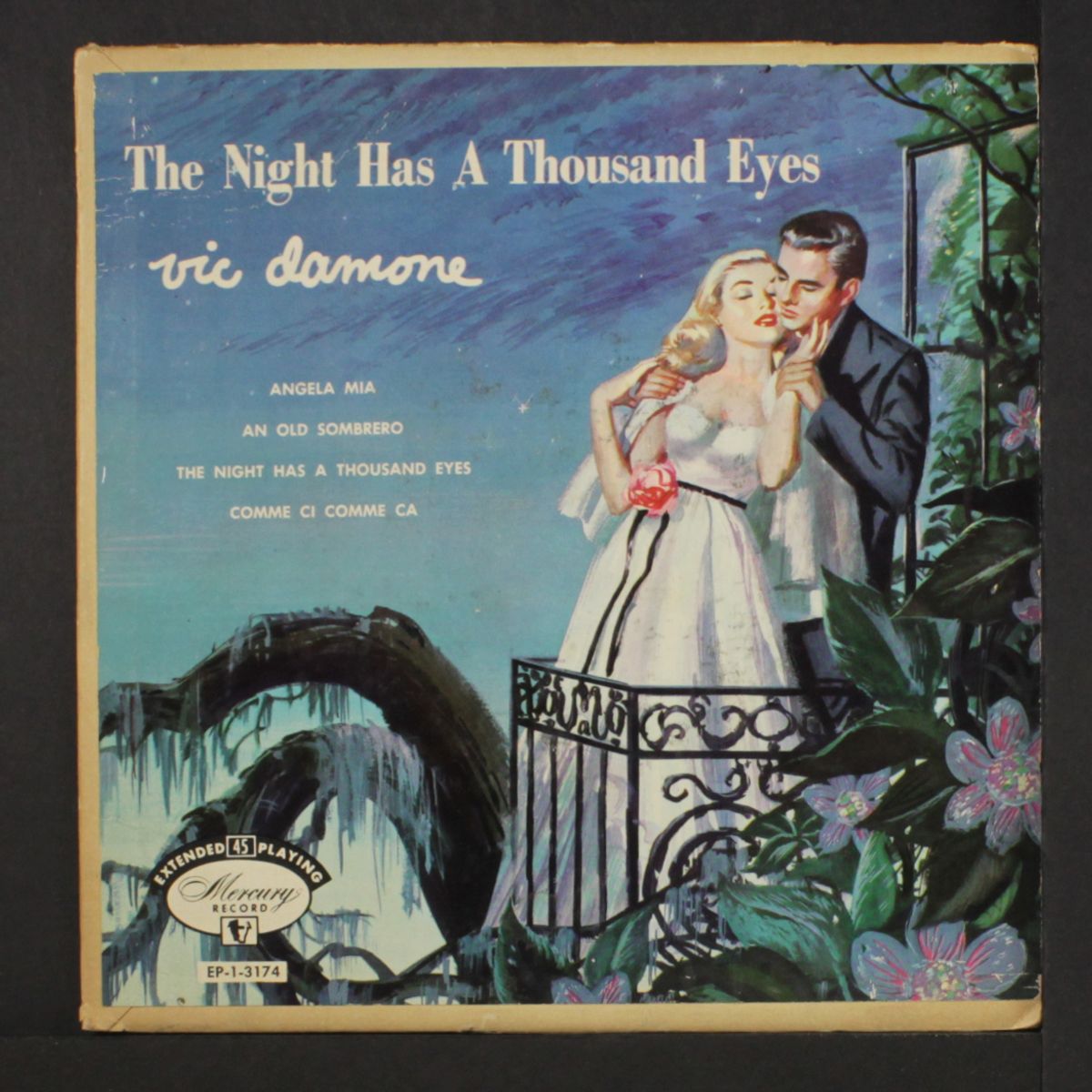 the night has a thousand eyes + 3 by VIC DAMONE