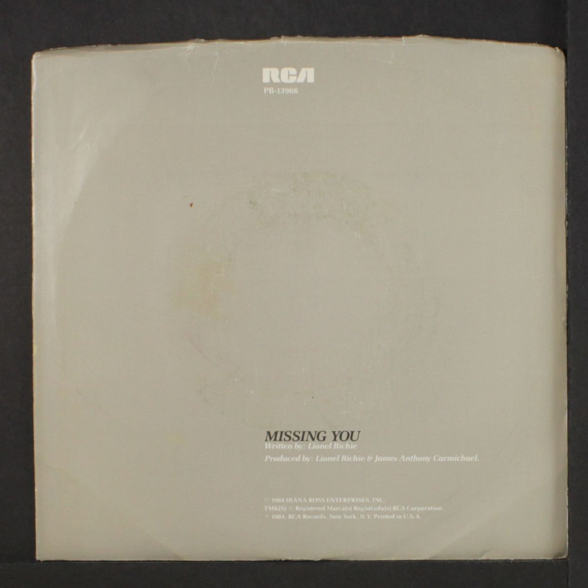 missing you / we are the children of the world by DIANA ROSS