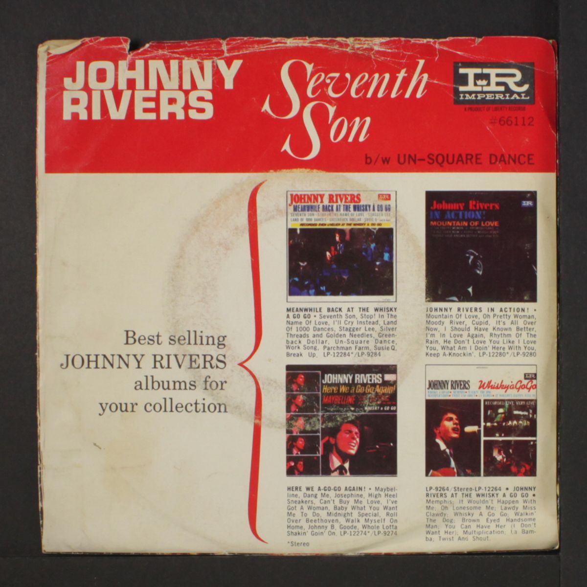 seventh son / unsquare dance by JOHNNY RIVERS
