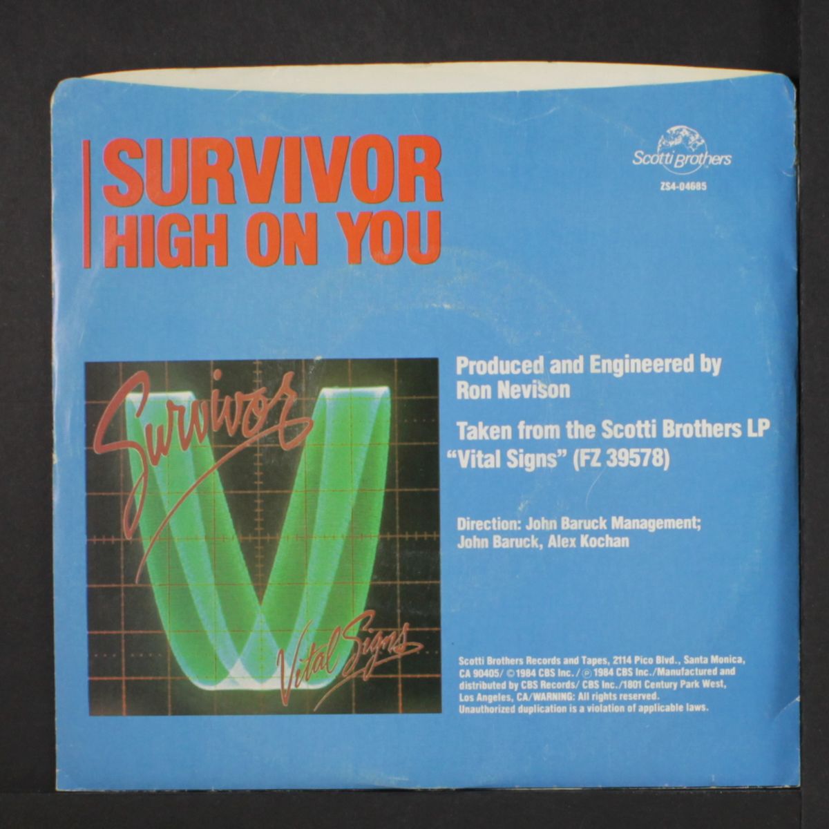 high on you / everlasting by SURVIVOR