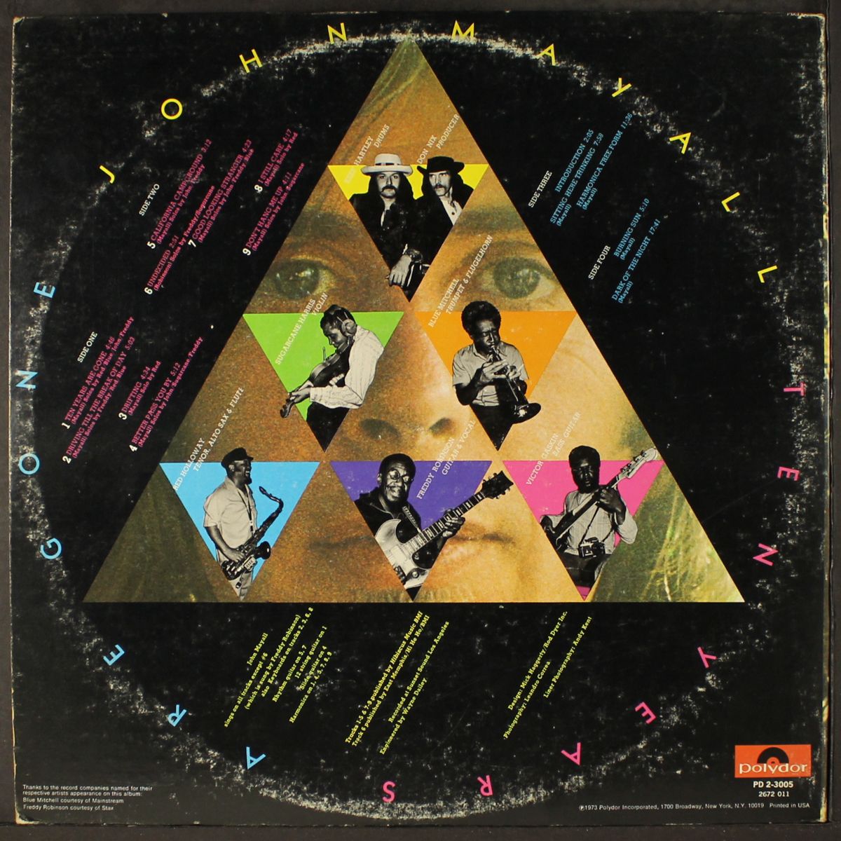 ten years are gone by JOHN MAYALL