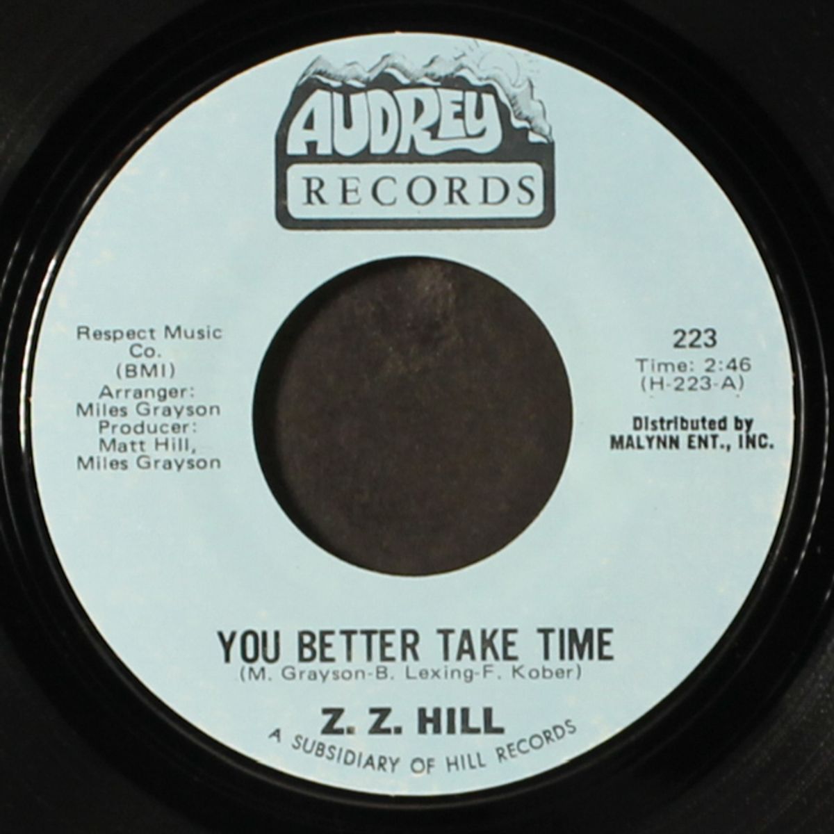 you better take time / it can be fixed by Z.Z. HILL