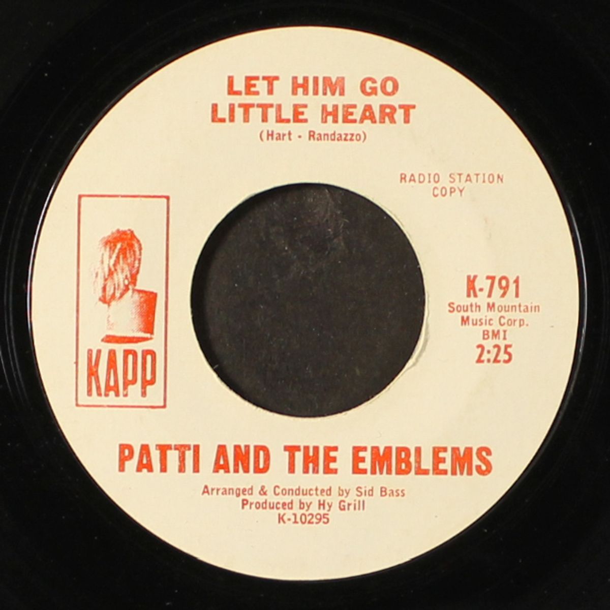 try it, you won't forget it / let him go little heart by PATTI & EMBLEMS