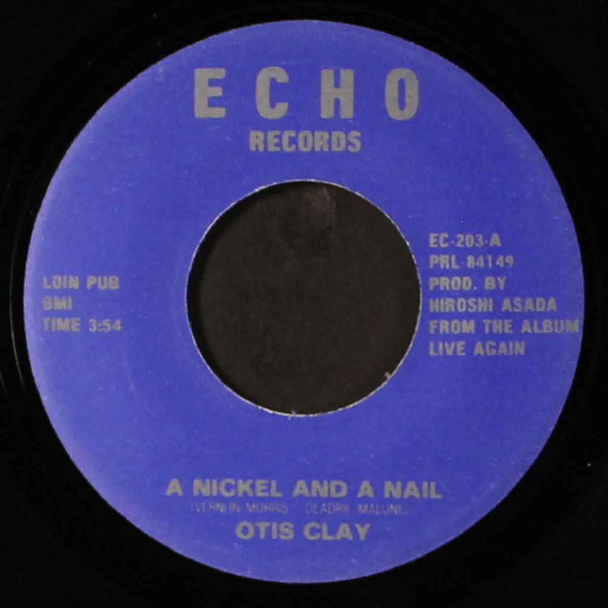 a nickel and a nail / messin' with my mind by OTIS CLAY