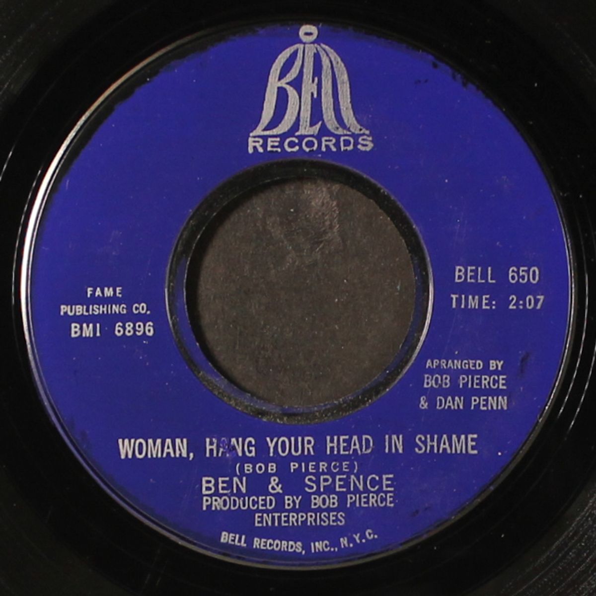 woman, hang your head in shame / you're the one for me by BEN & SPENCE