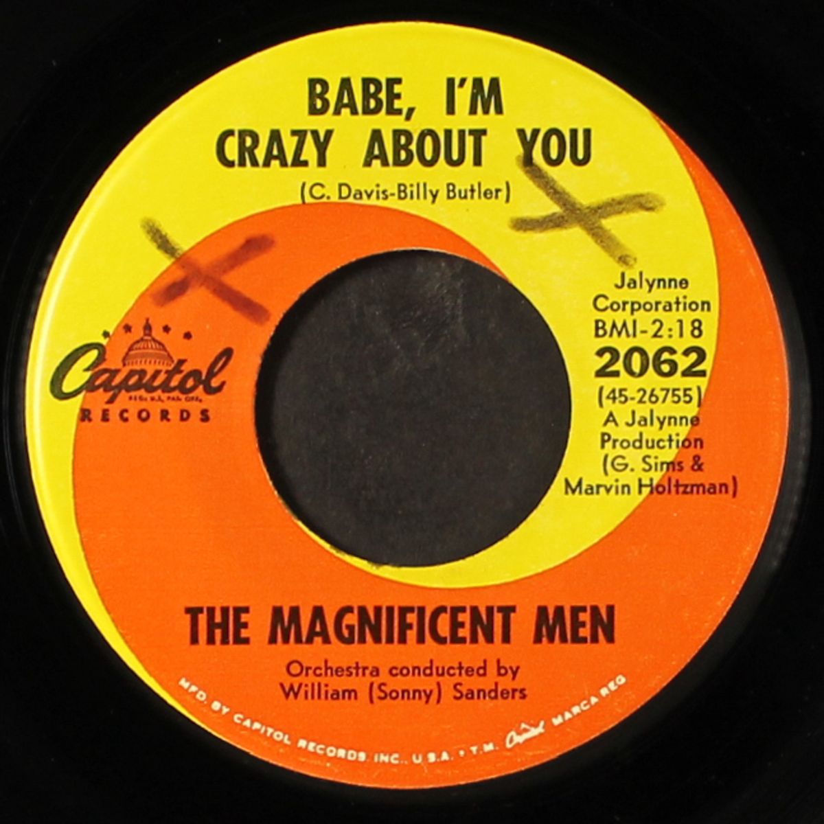 forever together / babe, i'm crazy 'bout you by MAGNIFICENT MEN