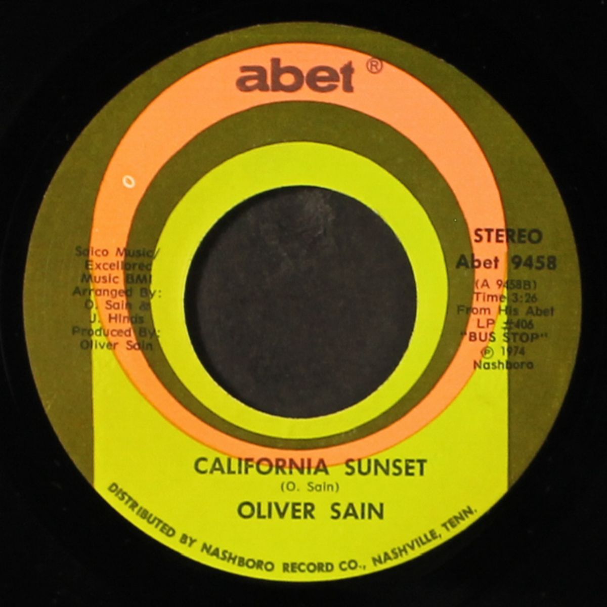 booty bumpin' (the double bump) / california sunset by OLIVER SAIN