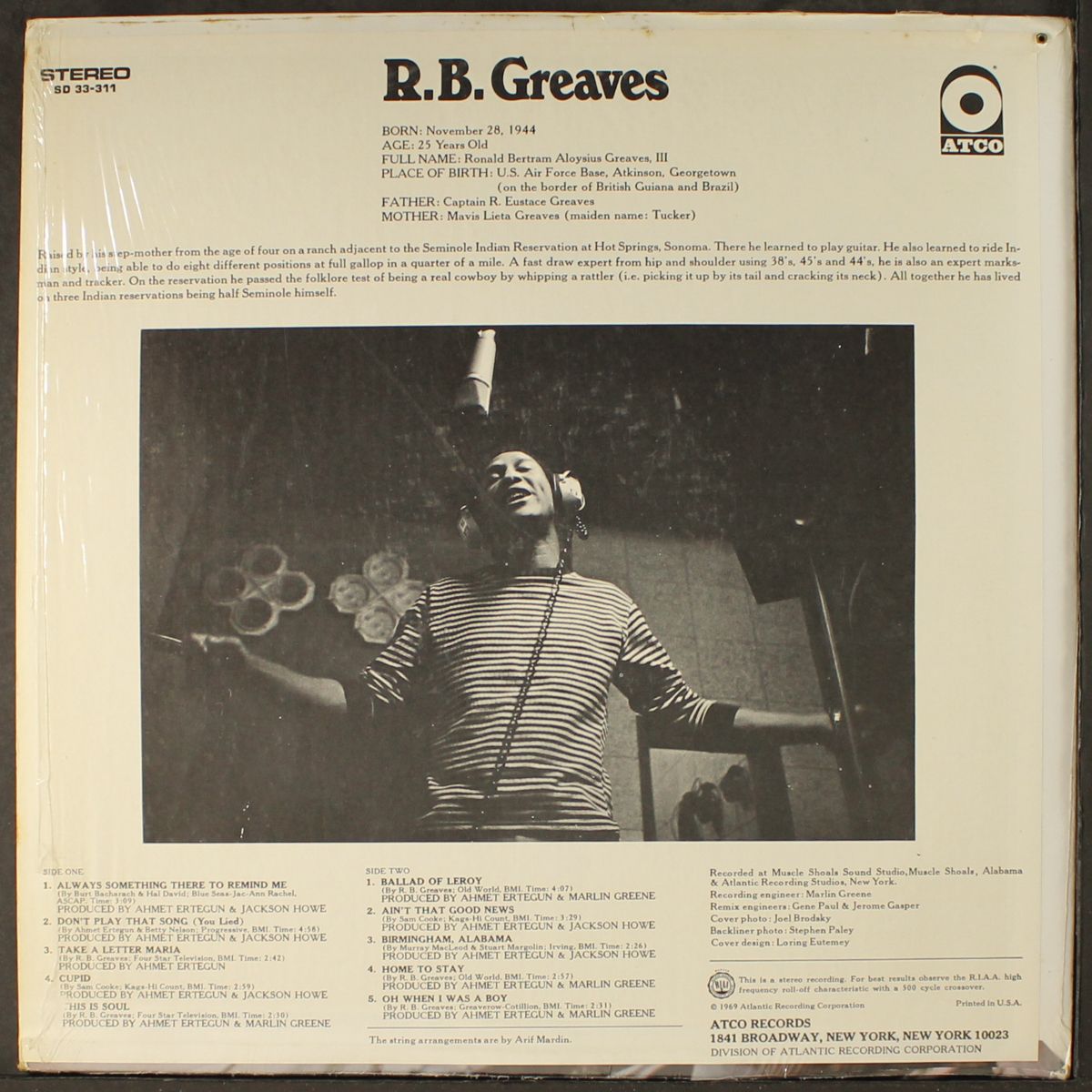 r.b. greaves by R.B. GREAVES