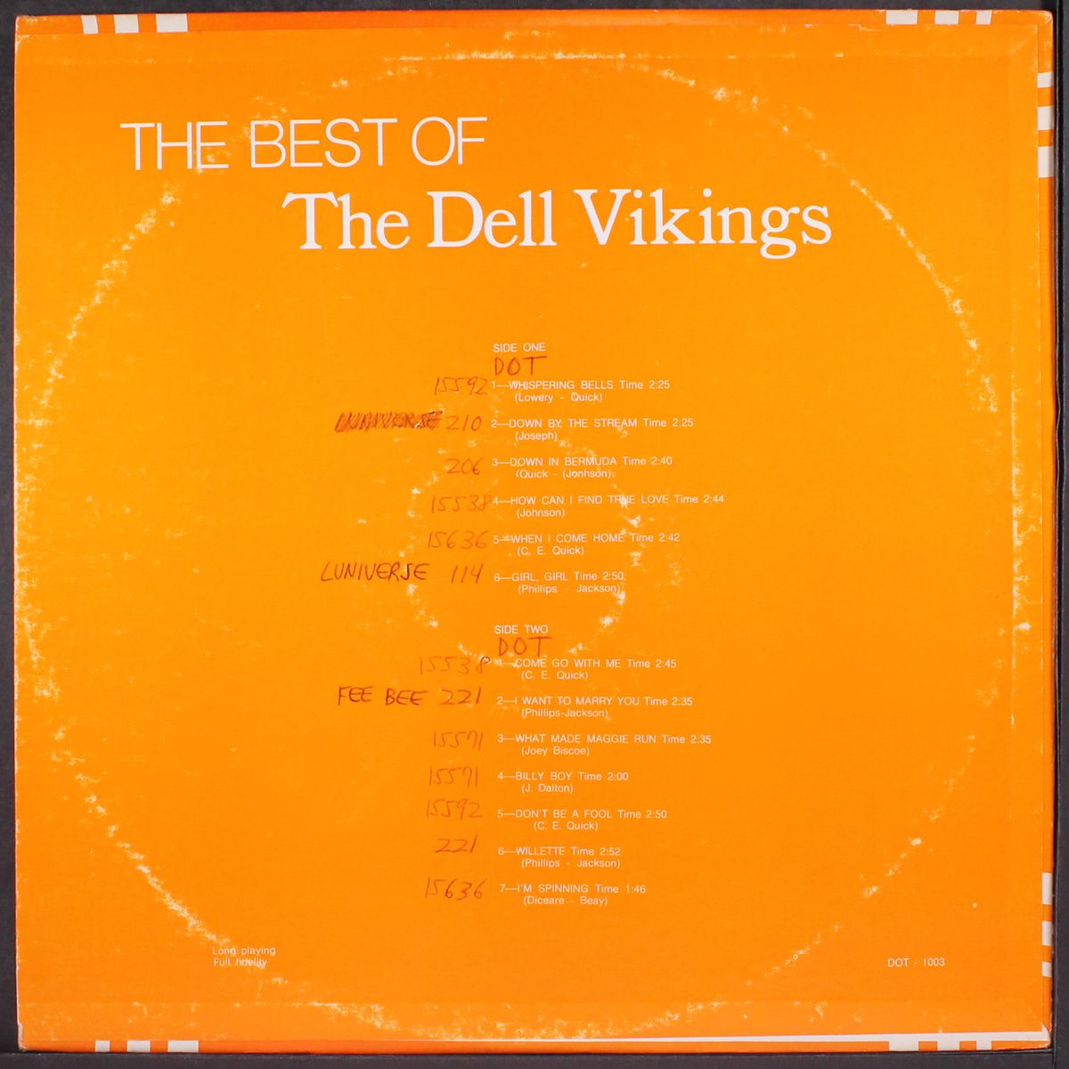 best of by DELL VIKINGS