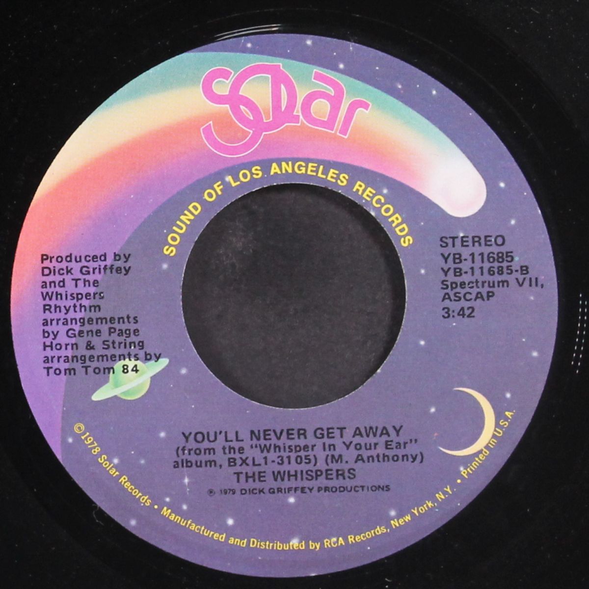 homemade lovin' / you'll never get in the way by WHISPERS