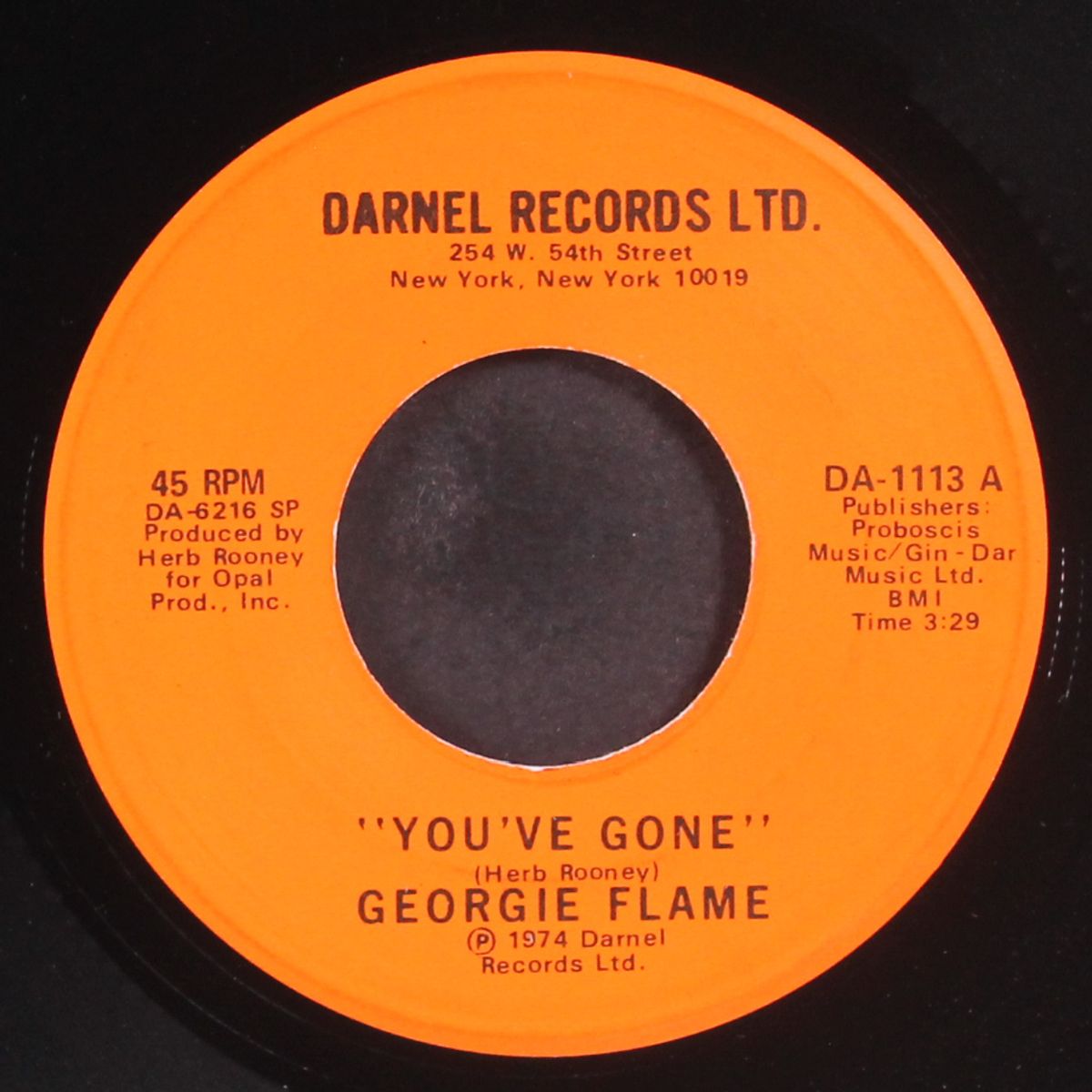 you've gone / daytime friend/ nightime lover by GEORGIE FLAME