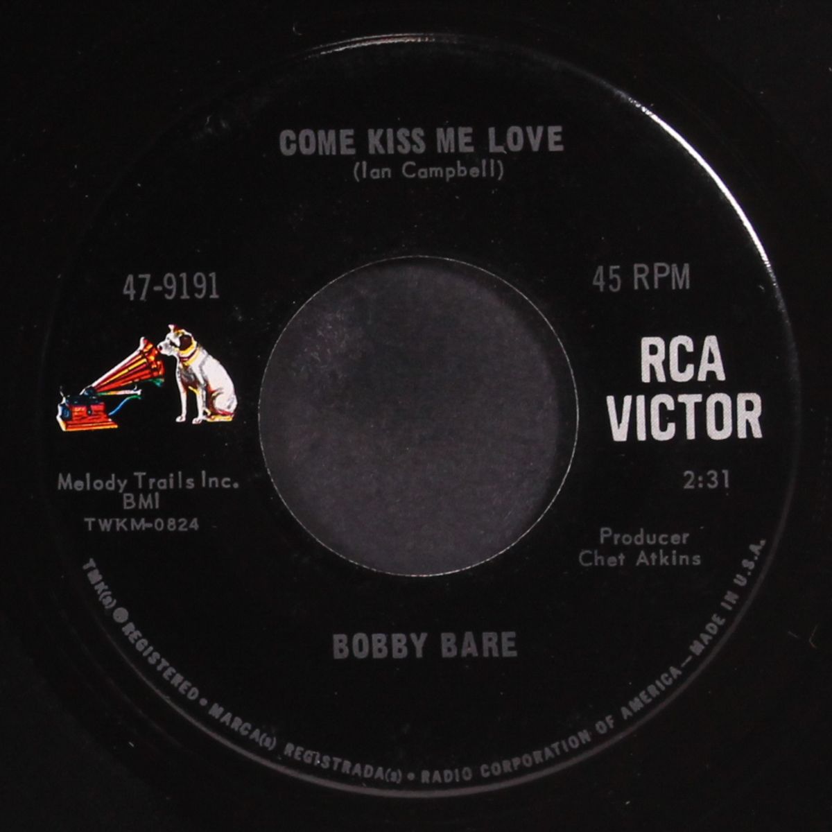 sandy's crying again by BOBBY BARE