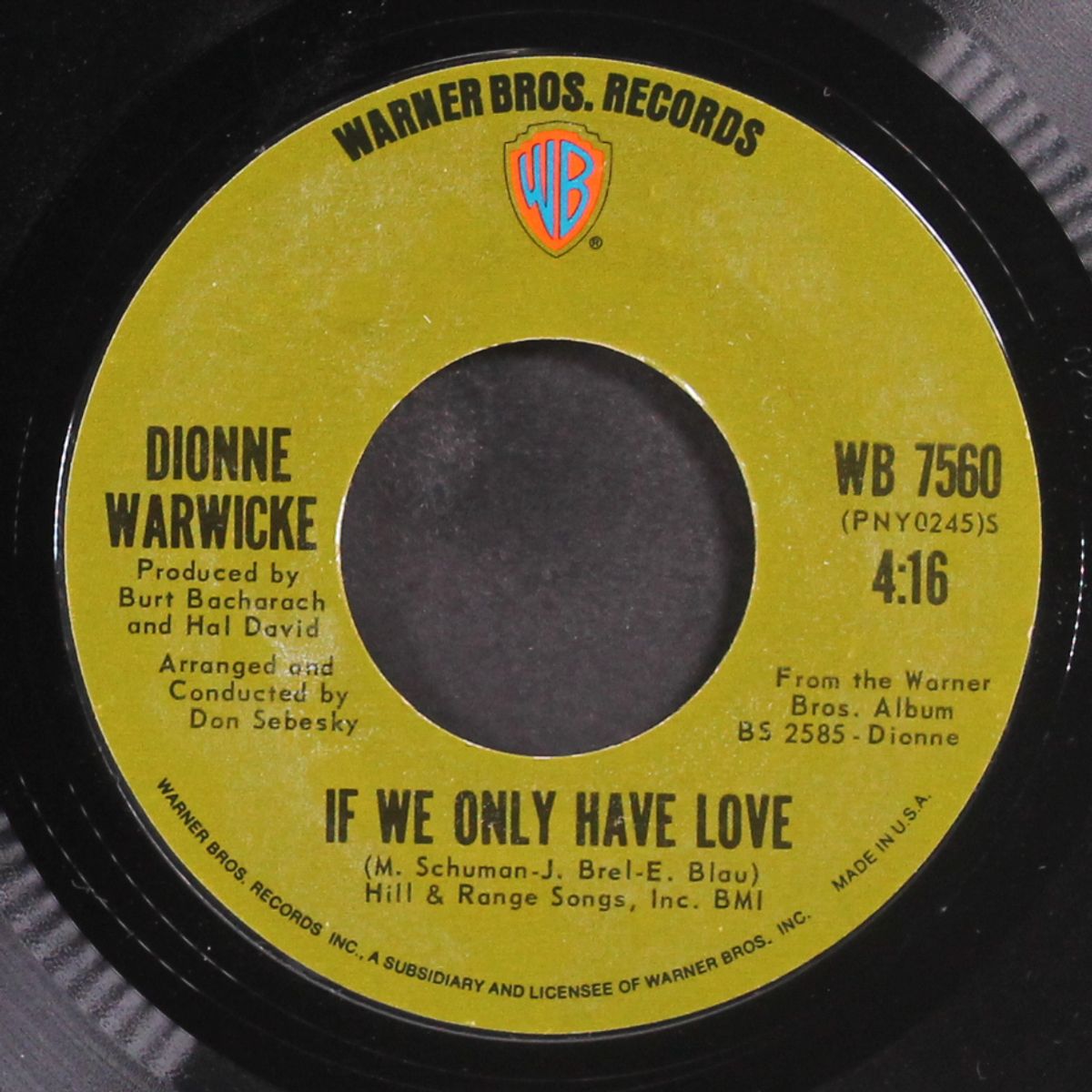 close to you by DIONNE WARWICKE
