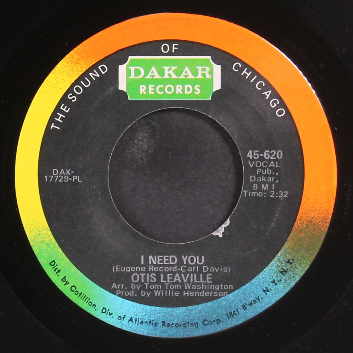 love uprising / i need you by OTIS LEAVILLE
