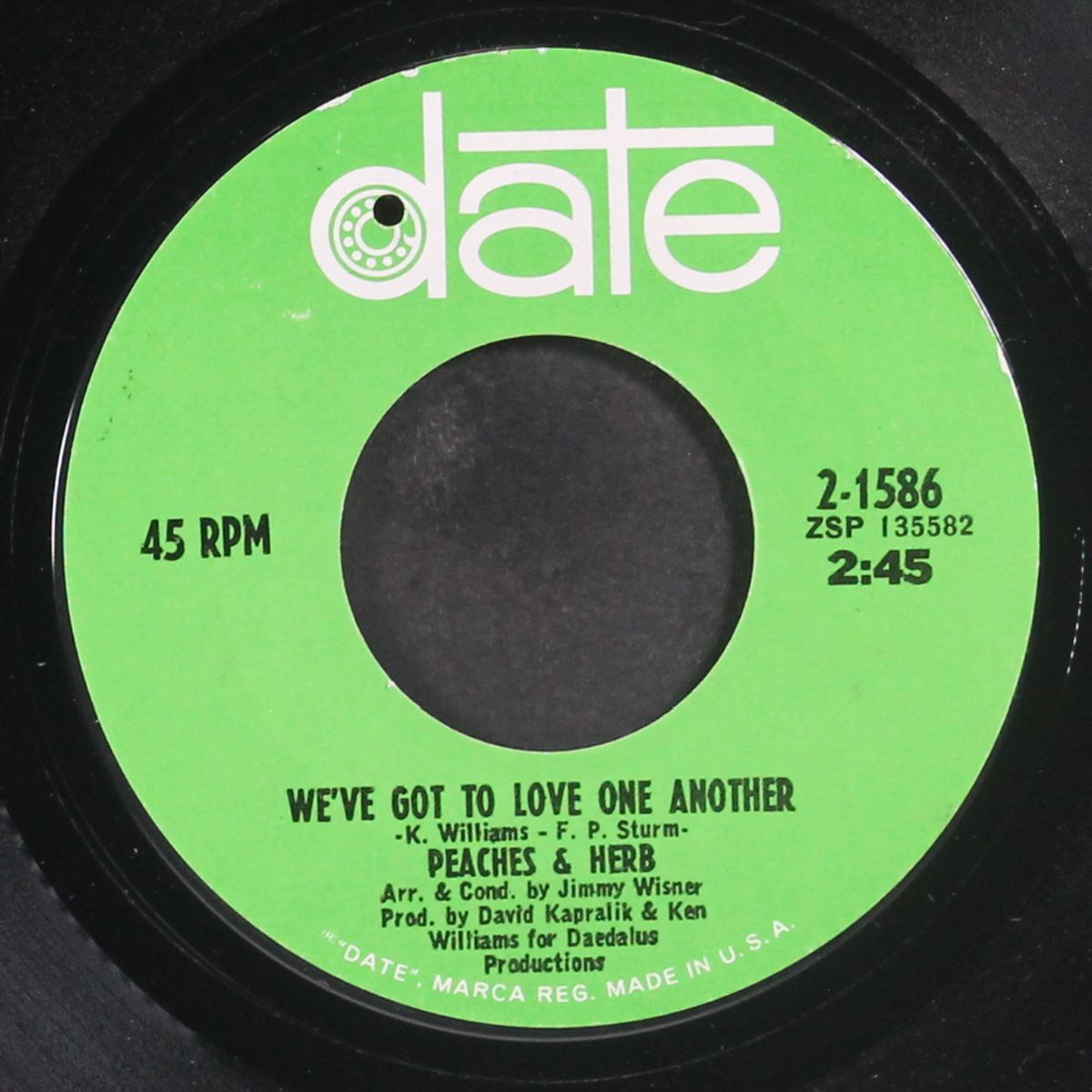 two little kids / we've got to love one another by PEACHES & HERB