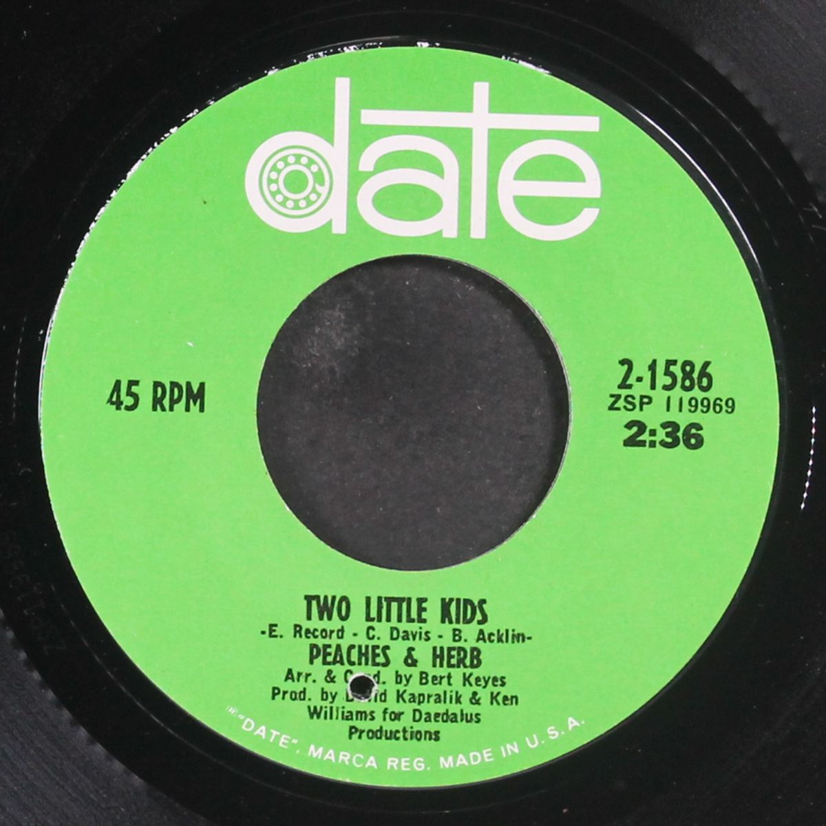 two little kids / we've got to love one another by PEACHES & HERB
