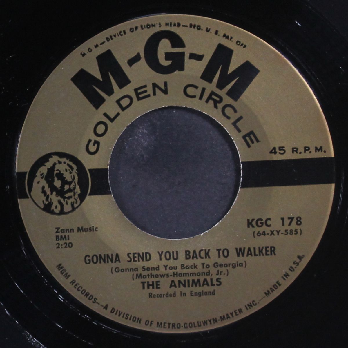 baby let me take you home / gonna send you back to walker by ANIMALS
