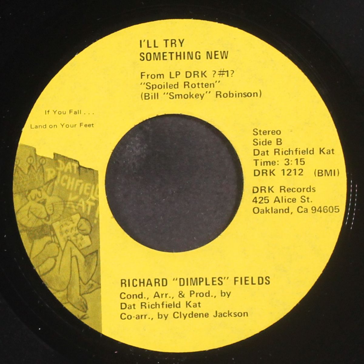 sassy / i'll try something new by RICHARD 'DIMPLES' FIELDS