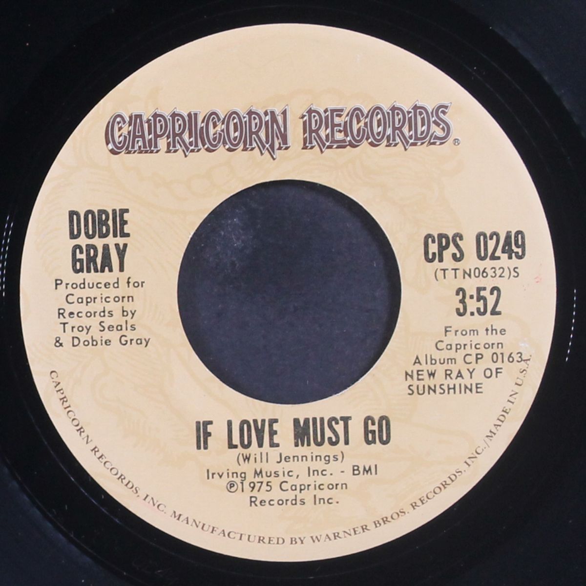 lover's sweat / if love must go by DOBIE GRAY