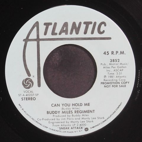 BUDDY MILES REGIMENT