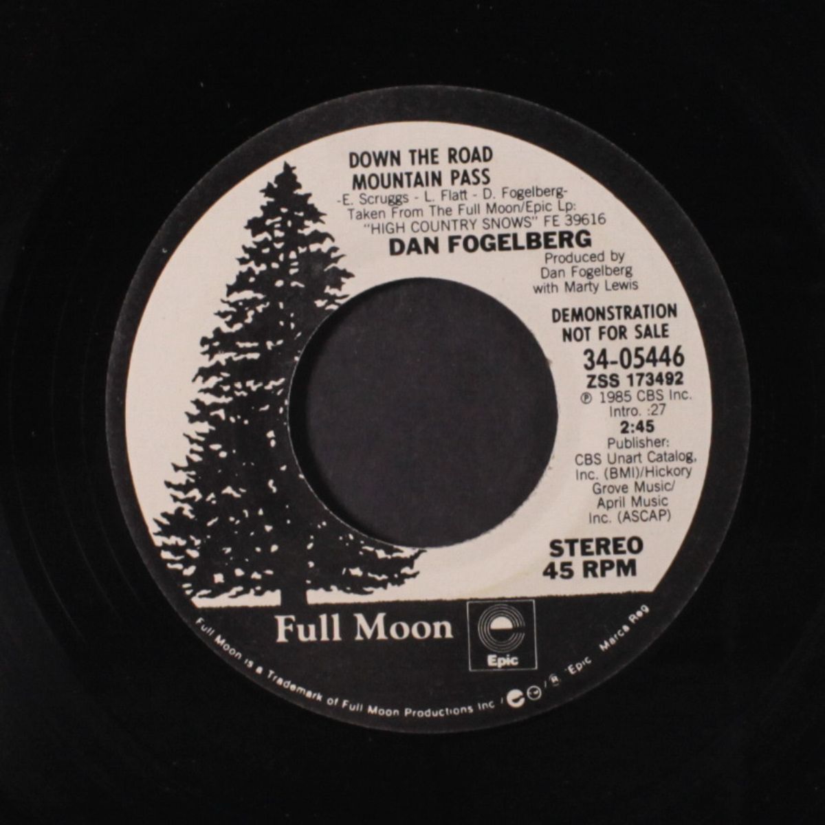 down the road mountain pass / same by DAN FOGELBERG
