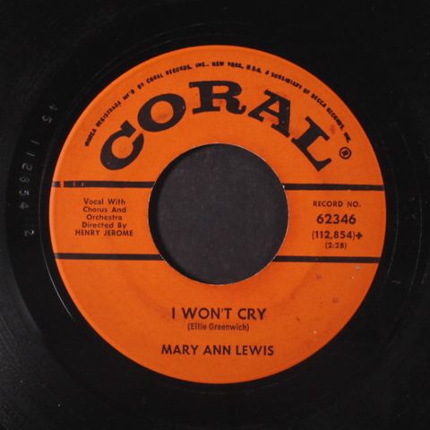 MARY ANN LEWIS