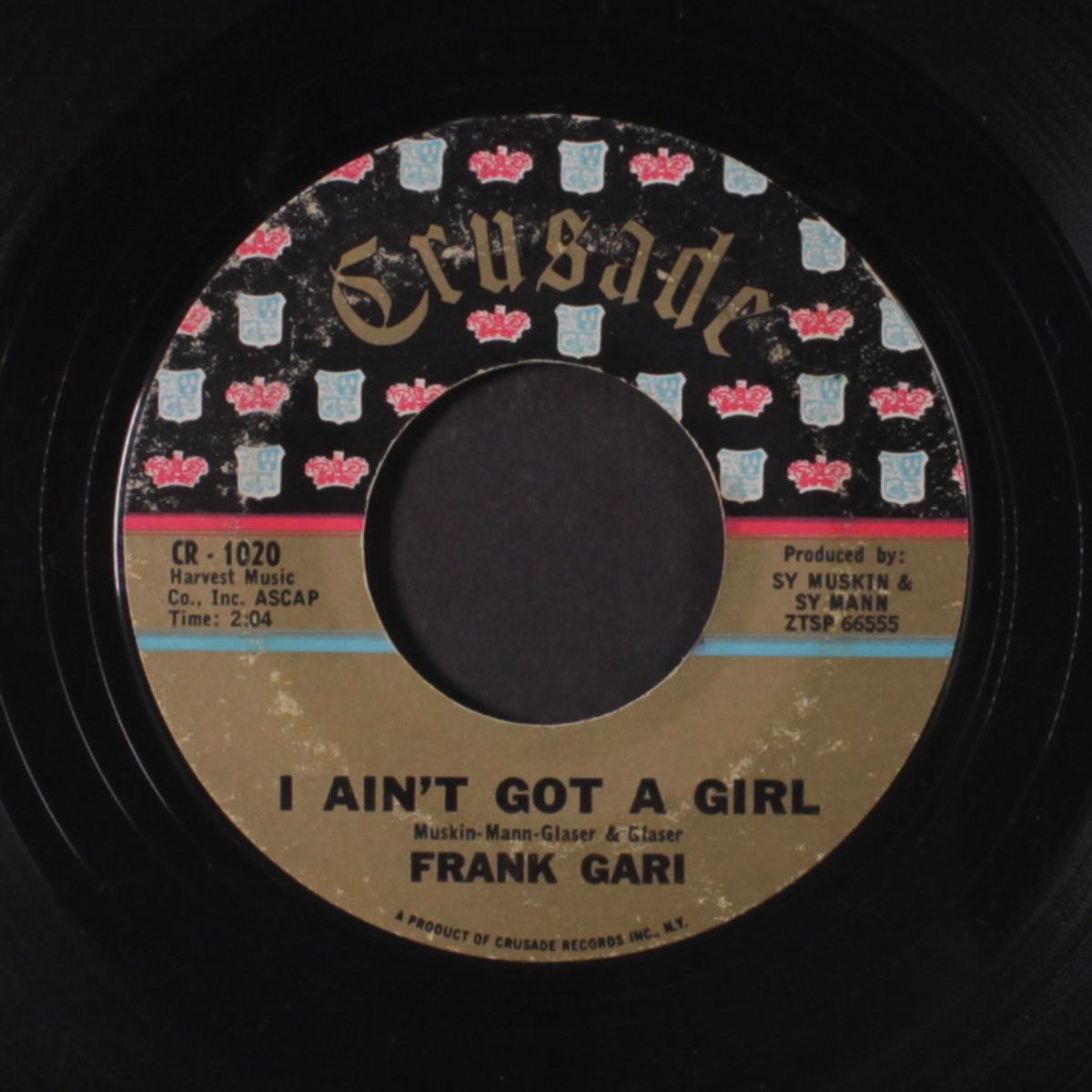 utopia / ain't got a girl by FRANK GARI