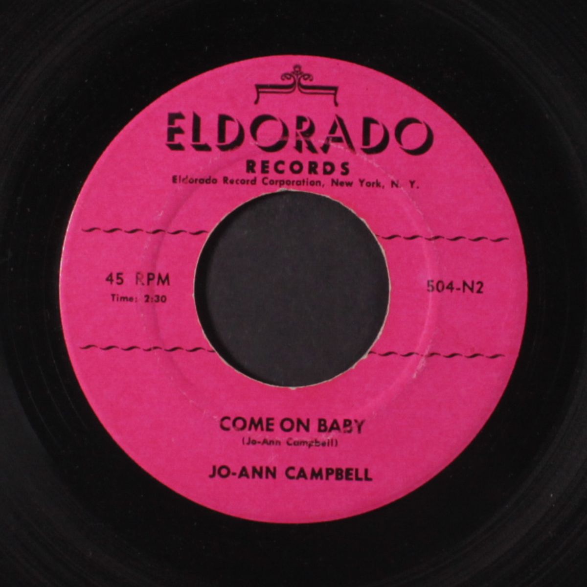 come on baby / forever young by JO ANN CAMPBELL