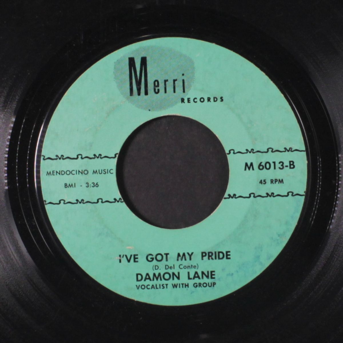 cry / i've got my pride by DAMON LANE