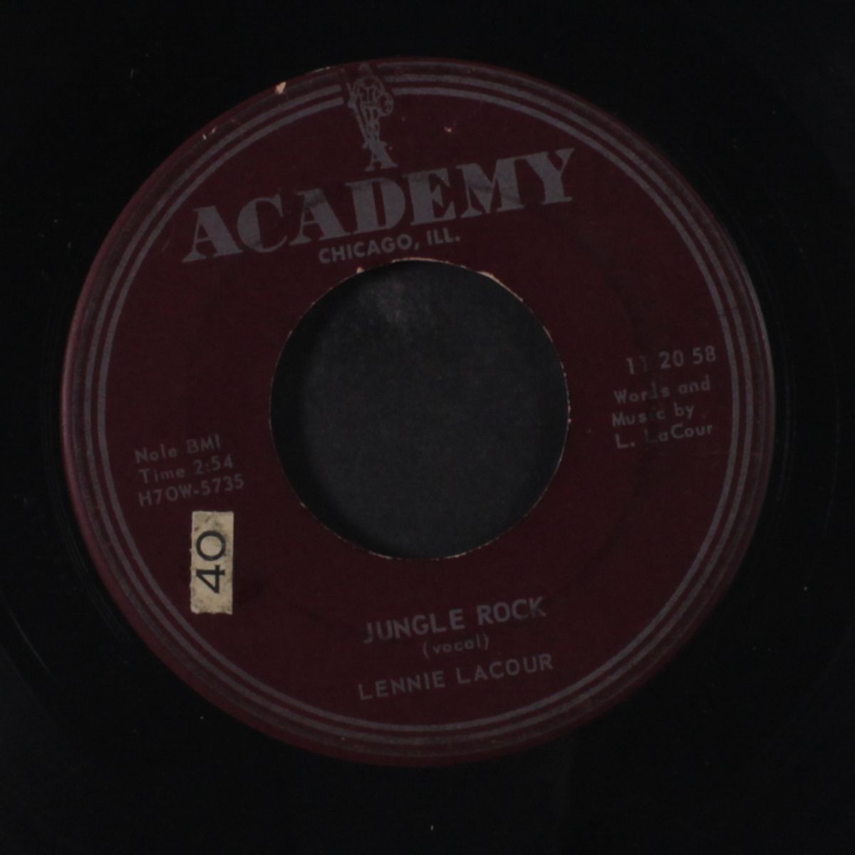 jungle rock / rock-n-roll romance by LENNIE LACOUR