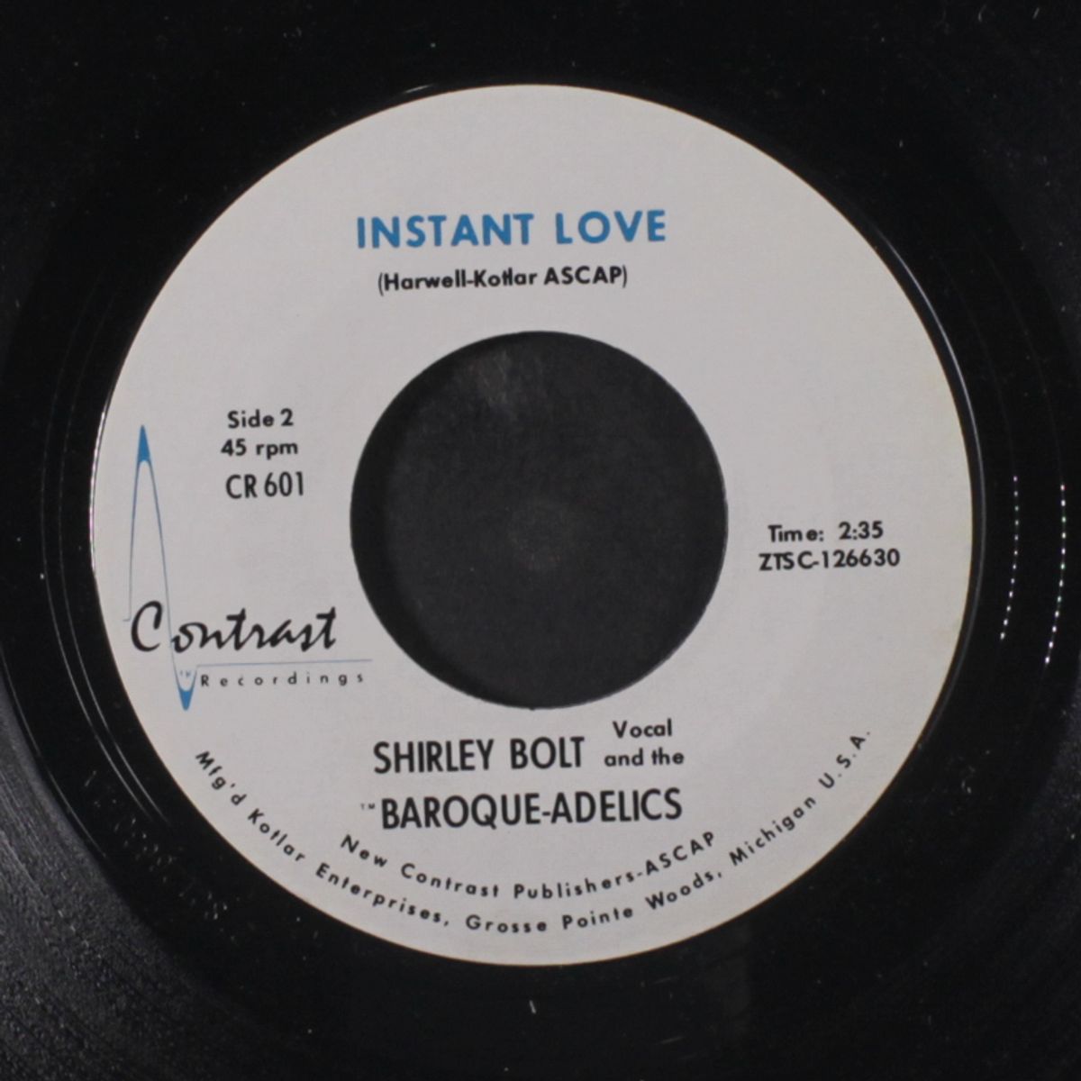 super lover / instant love by SHIRLEY BOLT / BAROQUE-ADELICS