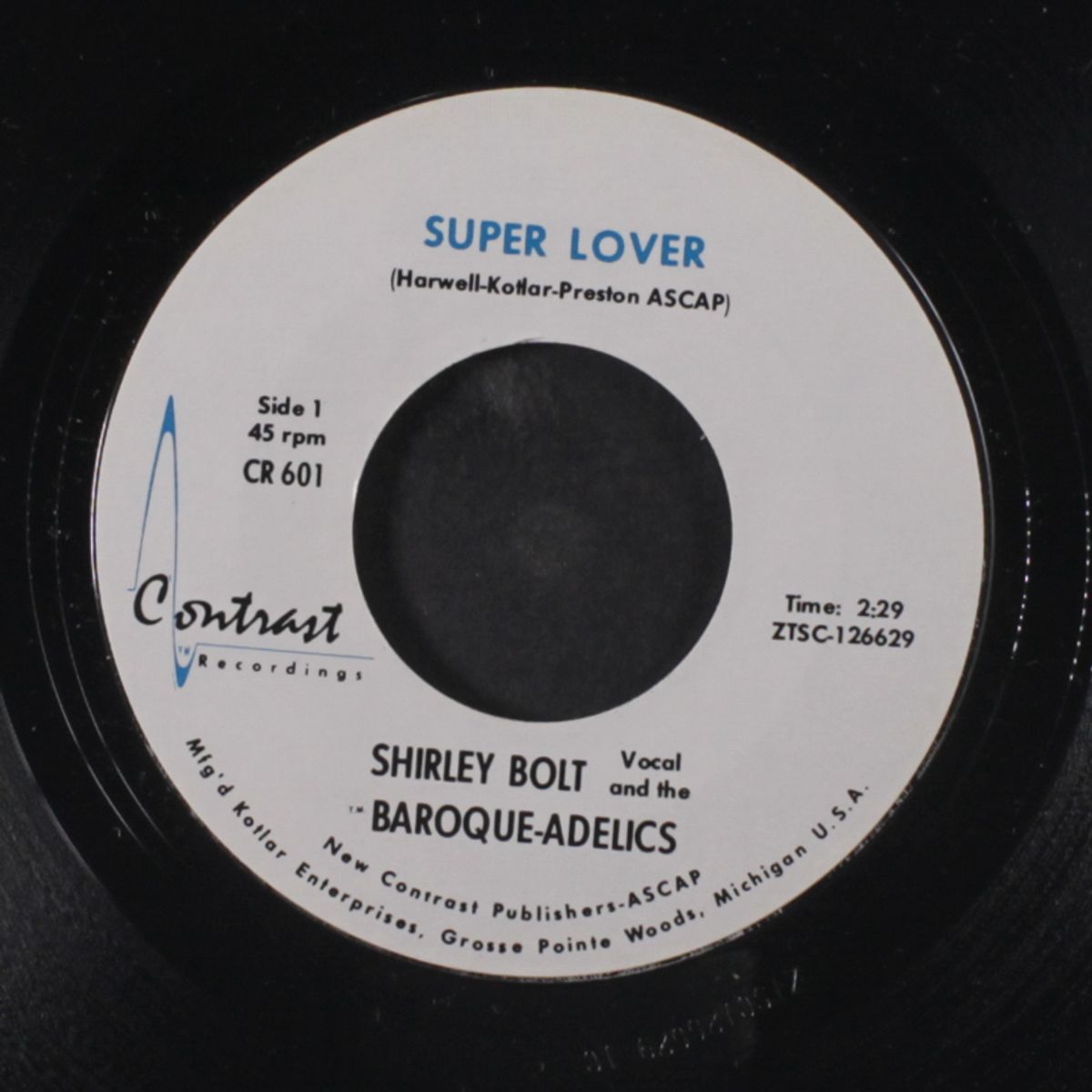 super lover / instant love by SHIRLEY BOLT / BAROQUE-ADELICS